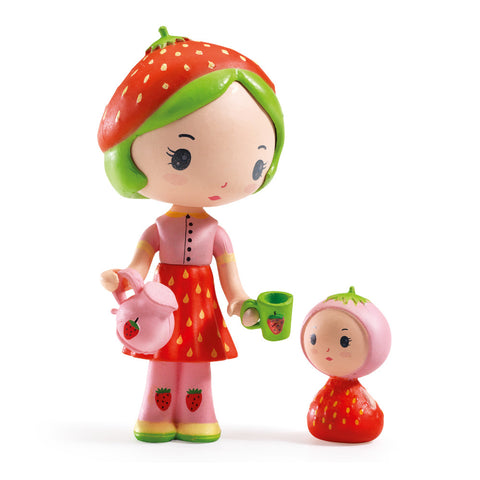 Djeco Tinyly Figurine Set - Berry & Lila