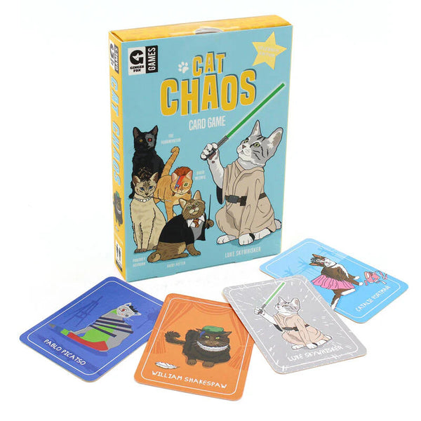 Ginger Fox Cat Chaos Card Game