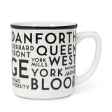 Abbott Ceramic Mug 14oz Toronto Streets