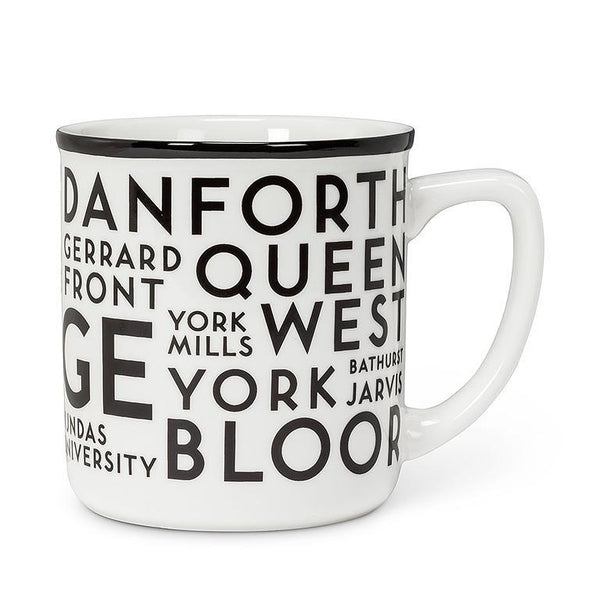 Abbott Ceramic Mug 14oz Toronto Streets