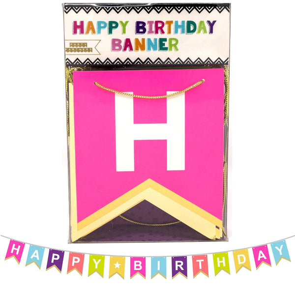 Party Partners Happy Birthday Banner 7ft