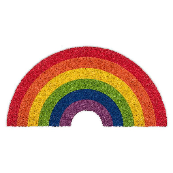 Abbott Coir Doormat - Rainbow Shape