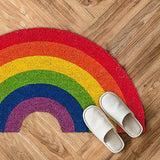 Abbott Coir Doormat - Rainbow Shape