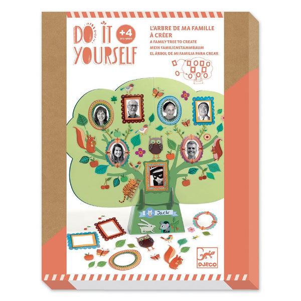 Djeco DIY Create A Family Tree Sticker Kit