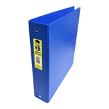 Buffalo 3-Ring PVC Binder, 2" Spine, Assorted Colours
