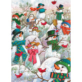 Cobble Hill 500pc Puzzle - Hill of a Lot of Snowmen