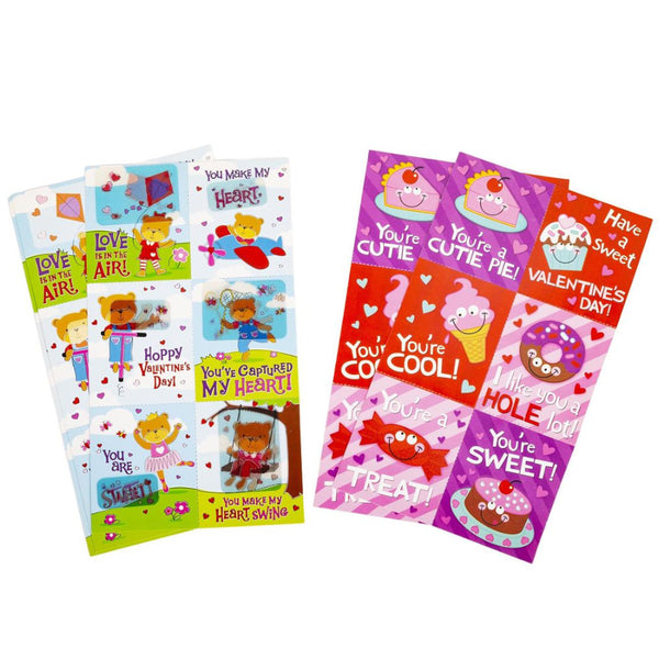CTG From The Heart Valentines Cards 12pk Motion or Scratch-N-Sniff, Assorted