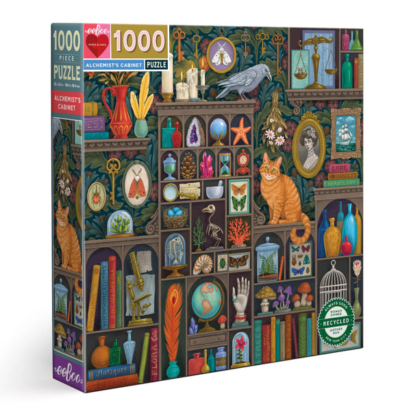 eeBoo 1000pc Puzzle - Alchemist's Cabinet