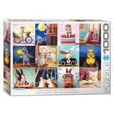 Eurographics 1000pc Puzzle - Funny Bunnies