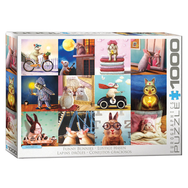Eurographics 1000pc Puzzle - Funny Bunnies