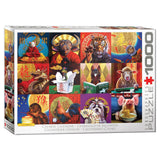 Eurographics 1000pc Puzzle - Chinese Calendar