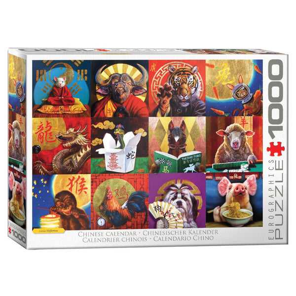 Eurographics 1000pc Puzzle - Chinese Calendar