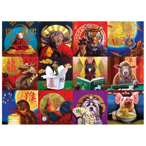 Eurographics 1000pc Puzzle - Chinese Calendar