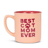 Abbott Stoneware Mug 15oz: Best Cat Mom Ever