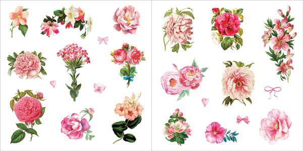 Peter Pauper Press Sticker Book - Bunches of Botanicals
