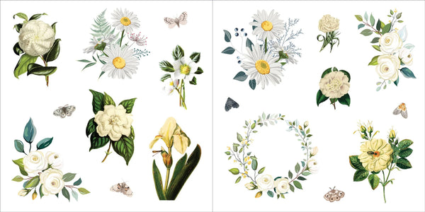 Peter Pauper Press Sticker Book - Bunches of Botanicals