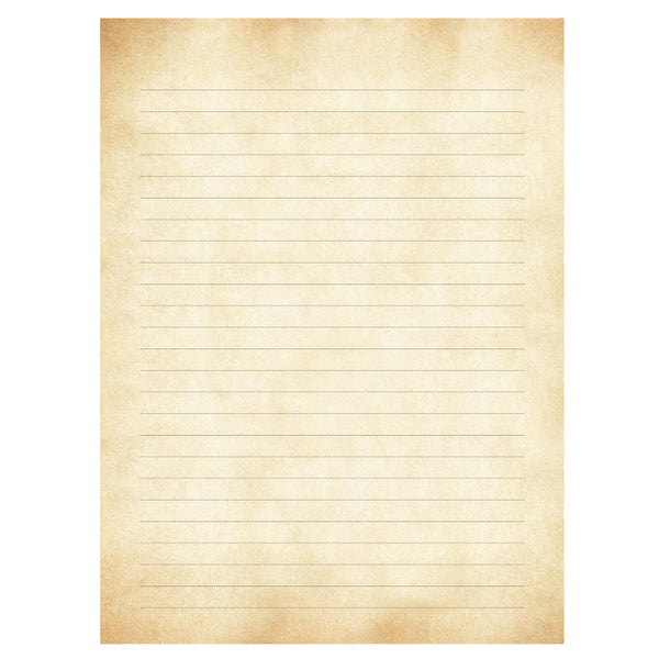 Peter Pauper Press Stationery Set - Vintage Parchment Lined