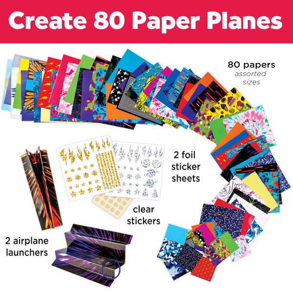 Creativity for Kids Stunt Squadron Paper Airplanes Kit