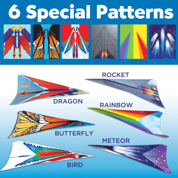 Creativity for Kids Stunt Squadron Paper Airplanes Kit