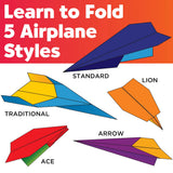 Creativity for Kids Stunt Squadron Paper Airplanes Kit