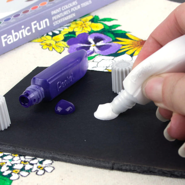 Pentel Arts Fabric Fun Paint 12pk
