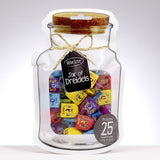 Rite Lite "Jar" Of Painted Wood Dreidels 25pk Multicoloured