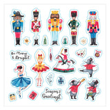 Peter Pauper Press Sticker Book - Merry & Bright Christmas!