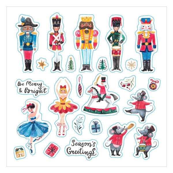 Peter Pauper Press Sticker Book - Merry & Bright Christmas!