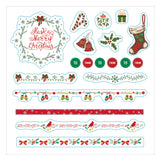 Peter Pauper Press Sticker Book - Merry & Bright Christmas!