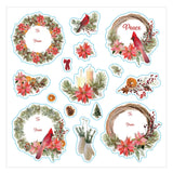 Peter Pauper Press Sticker Book - Merry & Bright Christmas!