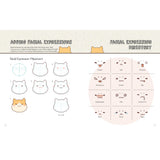Chartwell Activity Kit - draw & Color Kawaii Kitties