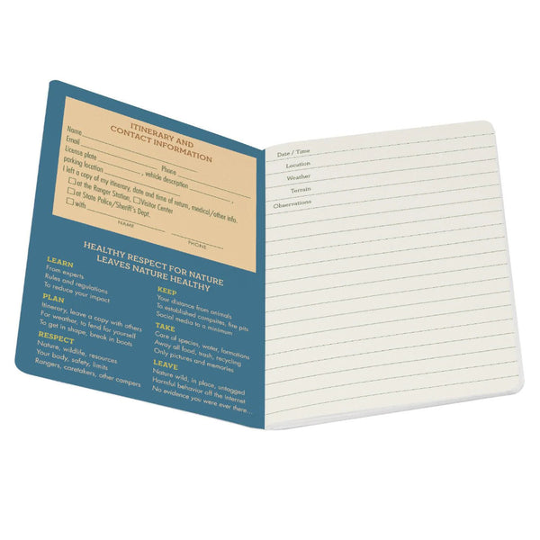 Unemployed Philosophers Guild Pocket Notebook - Camping