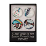 Indigenous Collection Glass Magnet (Set of 4) - Richard Shorty