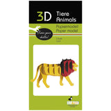 Fridolin 3D Animals Paper Model - Lion