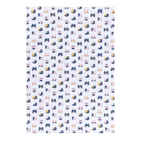 Now Designs Cats Cotton Dishtowels - Assorted