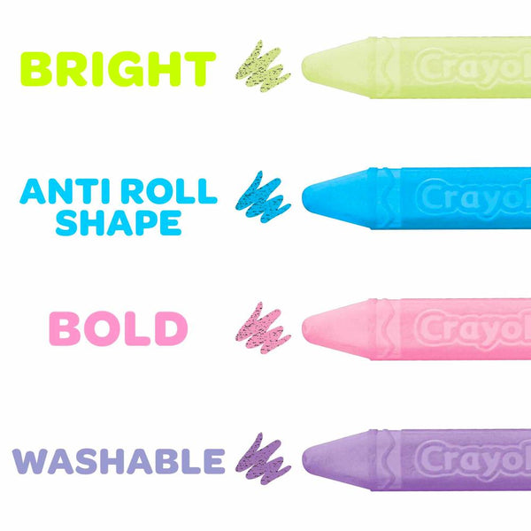 Crayola Washable Sidewalk Chalk 12pk