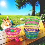 Easter Treasures Bamboo Basket with Movable Handle, Assorted