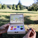Kikkerland Huckleberry Landscape Painting Set