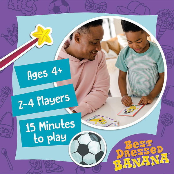 Peaceable Kingdom Cooperative Game - Best Dressed Banana