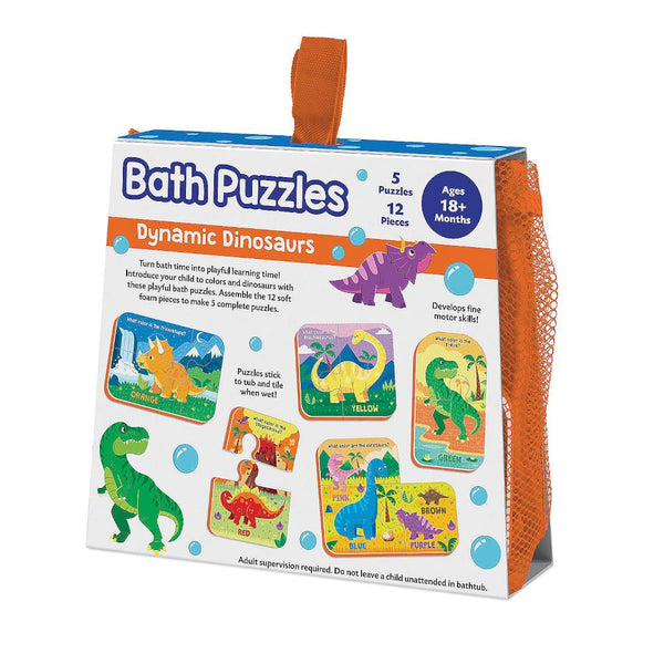 Peaceable Kingdom Bath Puzzles - Dinosaur