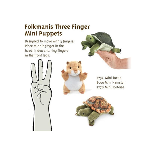 Folkmanis Finger Puppet - Hamster