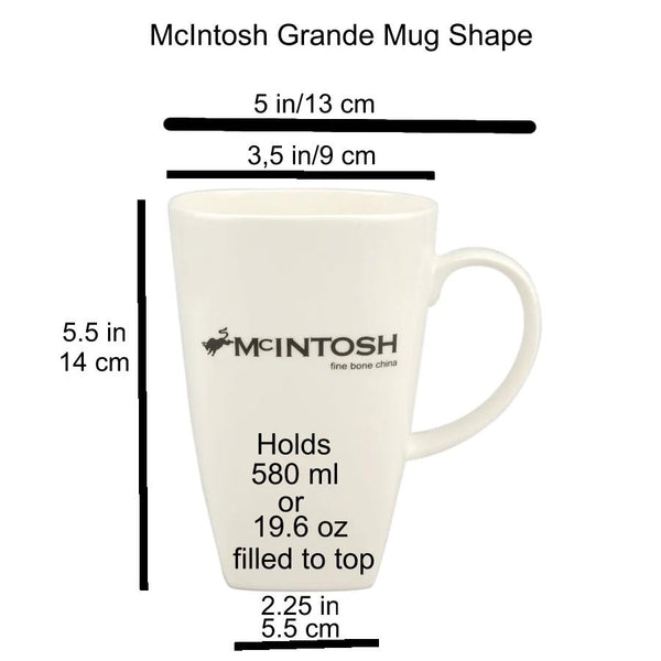 McIntosh Gift Boxed Grande Mug - Van Gogh: Almond Blossom