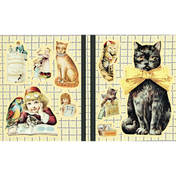 Cynthia Hart's Victoriana Cats Sticker Book