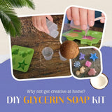 Kiss Naturals DIY Glycerin Soap Making Kit for Kids
