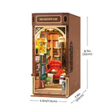 Robotime Rolife DIY Mini Book Nook Kit - Bookstore
