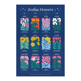 Galison 1000pc Puzzle - Zodiac Flowers