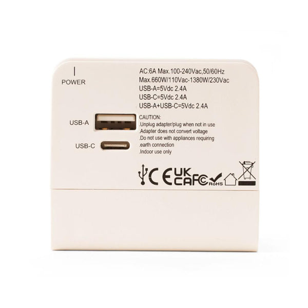 Kikkerland Travel Adapter