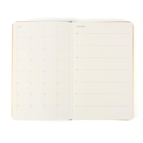 Victoria's Journals Monaco Undated Personal Planner - Blue