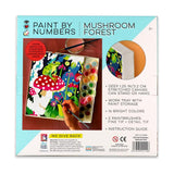 Bright Stripes iHeartArt Paint By Numbers - Mushroom Forest