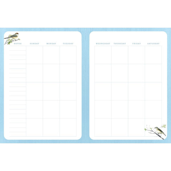 Rock Point Birds of North America Undated Planner
